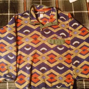 RARE Patagonia Synchilla Aztec